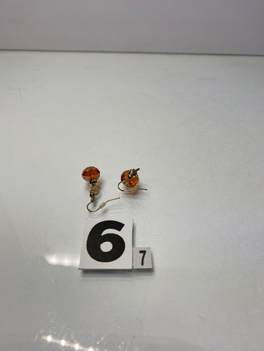 Orange Earrings