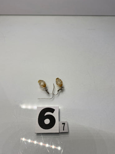 Yellow Earrings
