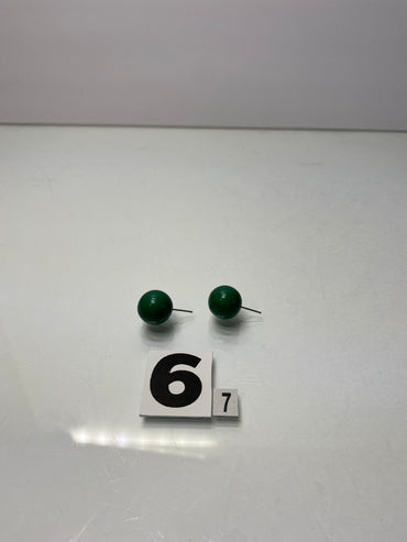 Green Earrings