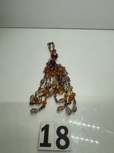 Multicolored Beaded Charm