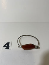 Load image into Gallery viewer, Chrome Orange Stone Bracelet
