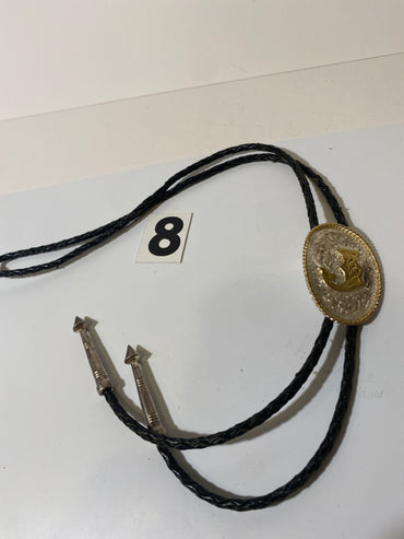 Western Boot Bolo Tie
