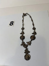 Load image into Gallery viewer, Silver Tone Rose Necklace
