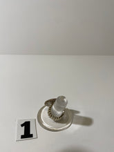 Load image into Gallery viewer, Silver Tone Ring OSFA
