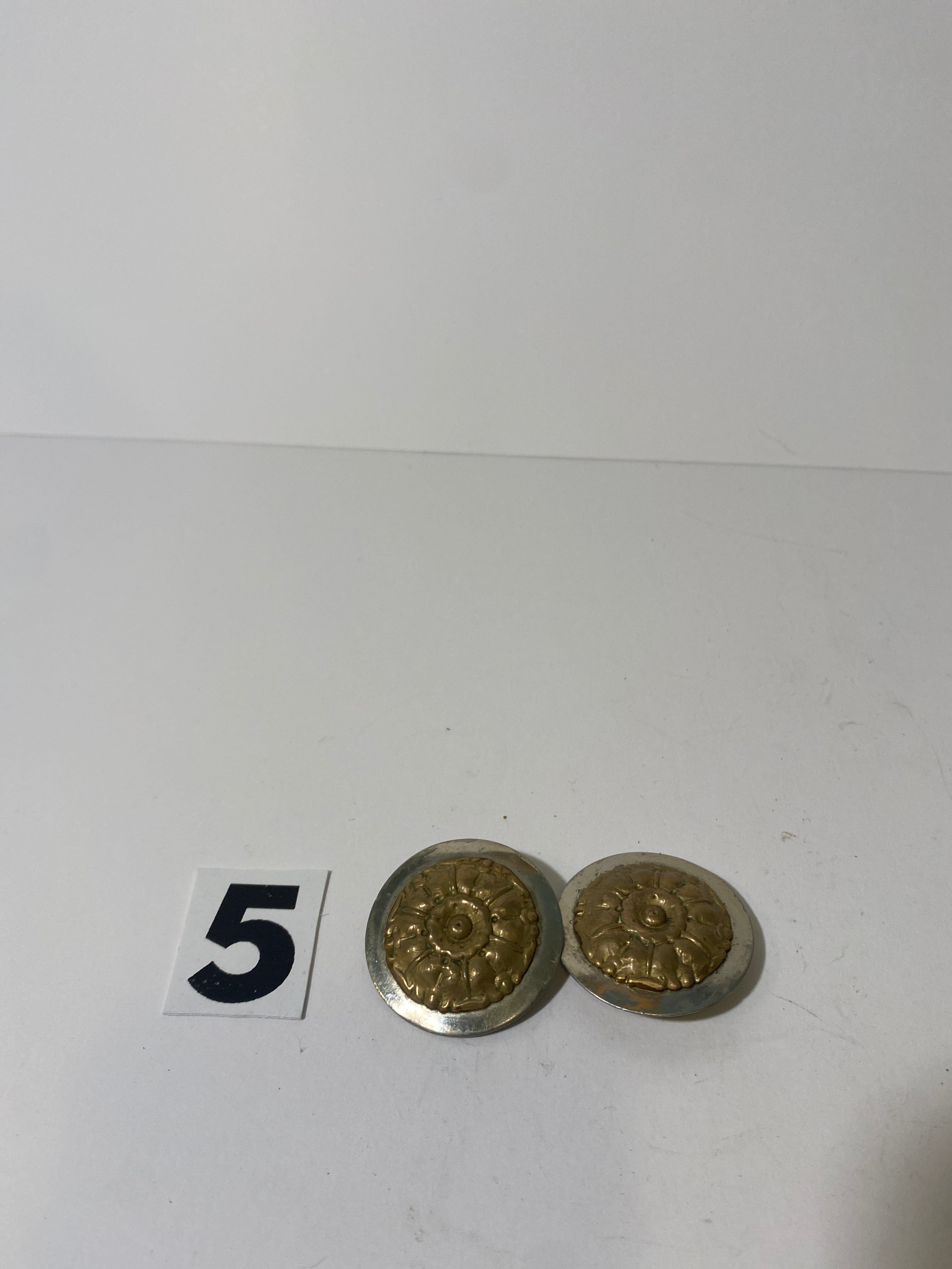 Silver Tone Ear Rings