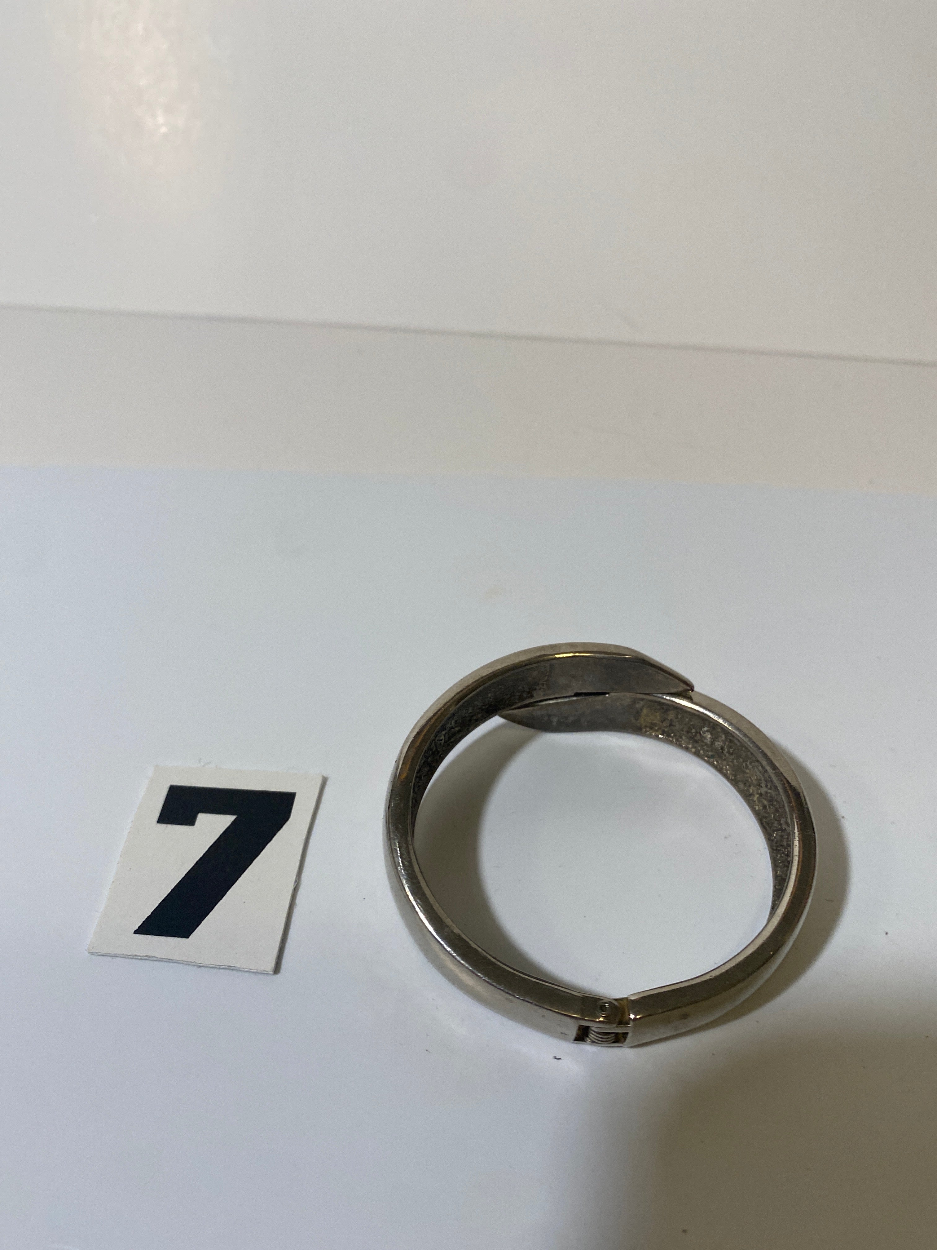 Silver Tone Cuff Bracelet