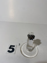 Load image into Gallery viewer, Silver Tone Stone X Ring
