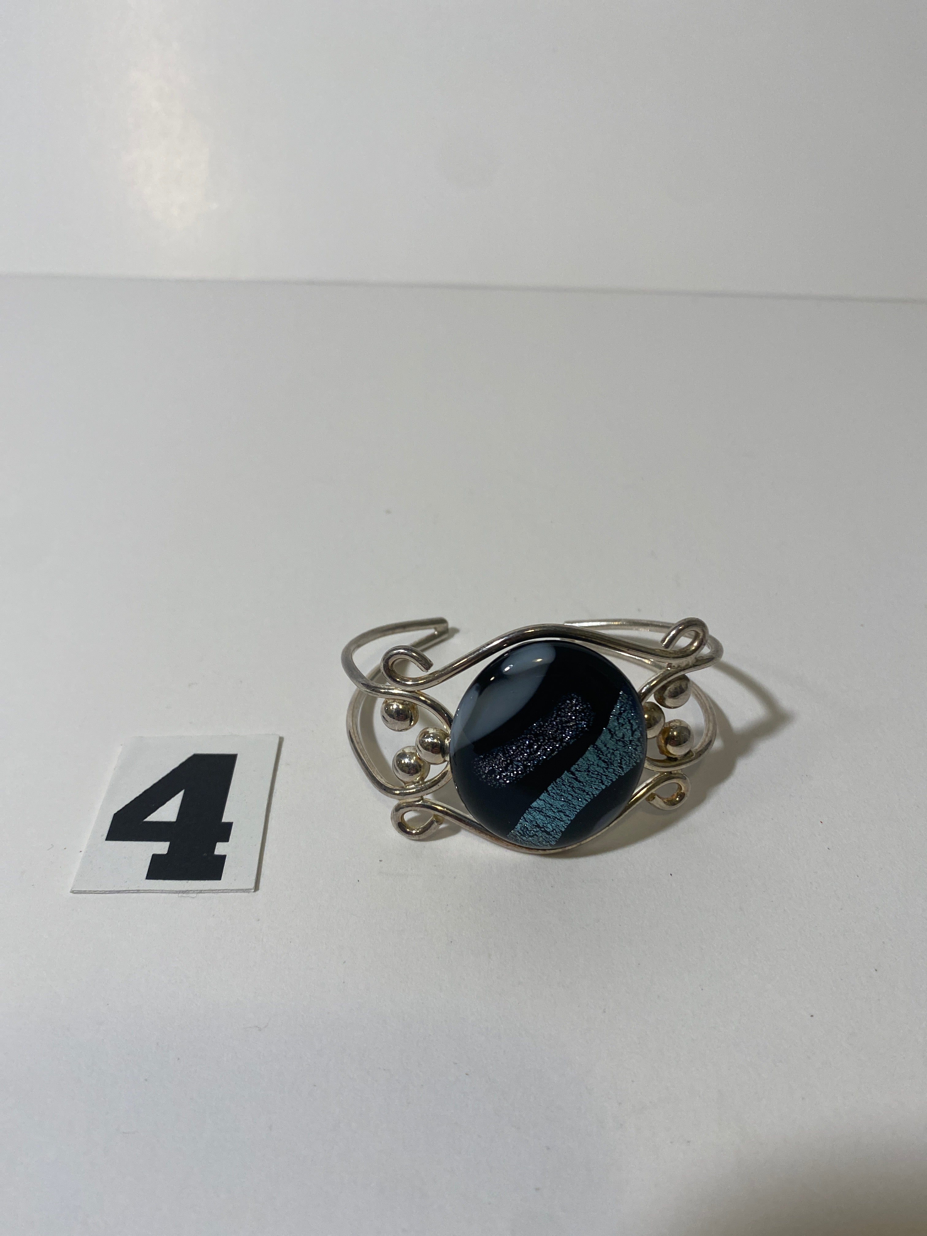 Stone Chrome Bracelet