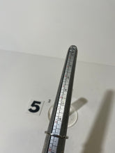 Load image into Gallery viewer, Silver Tone Blue Stone Ring
