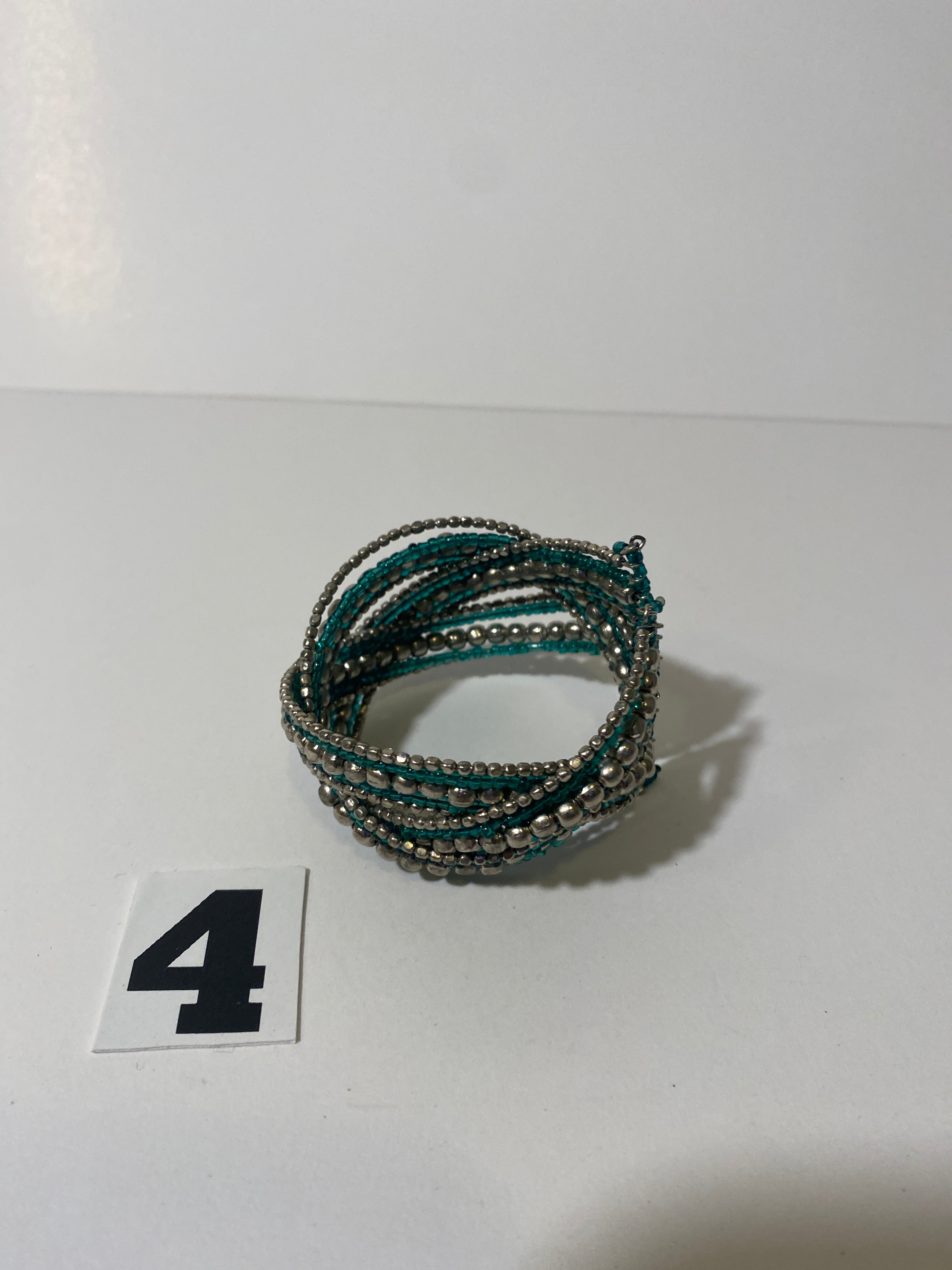 Blue Chrome Bracelet