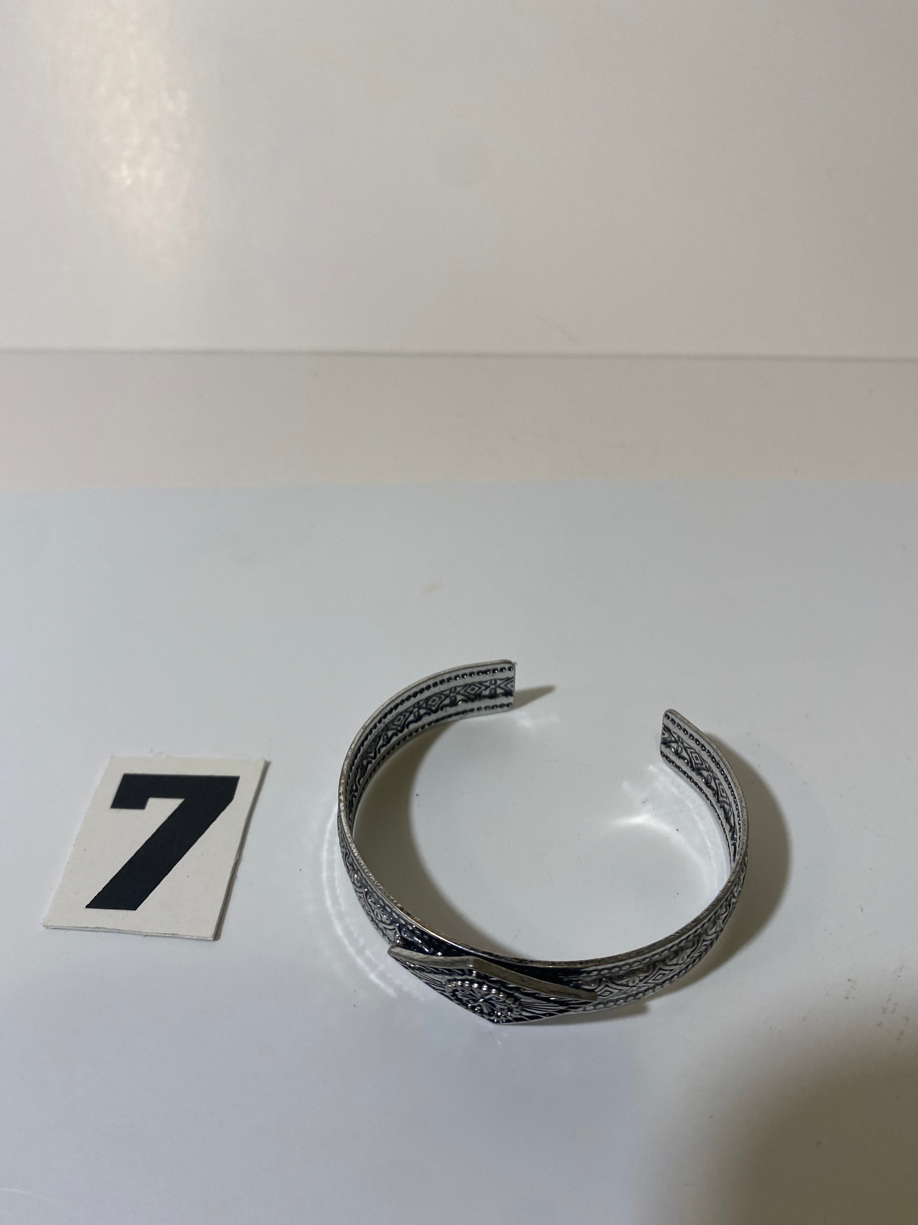 Silver Tone Bangle Bracelet