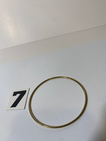 Thin Gold Tone Bracelet