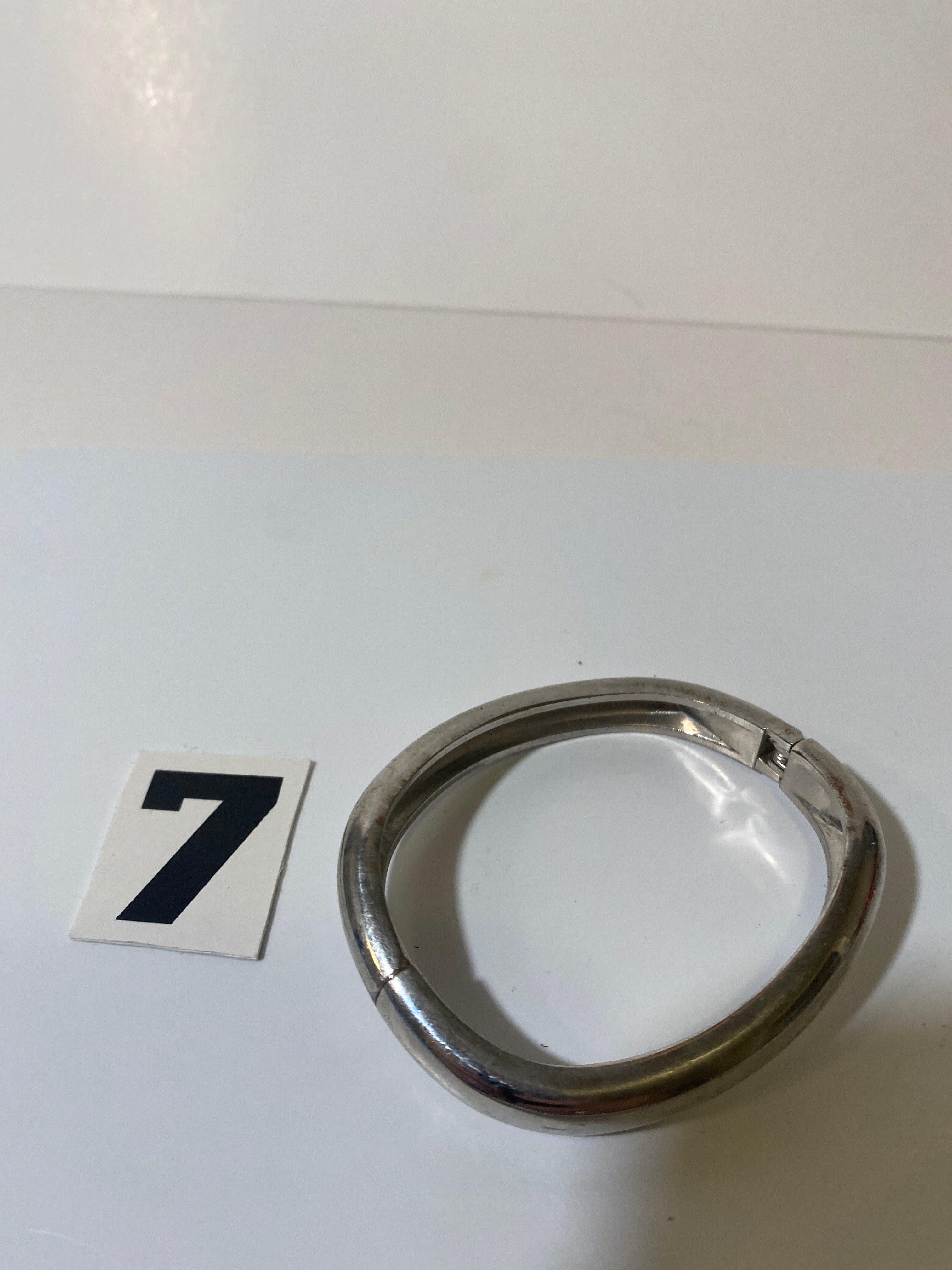 Silver Tone Cuff Bracelet