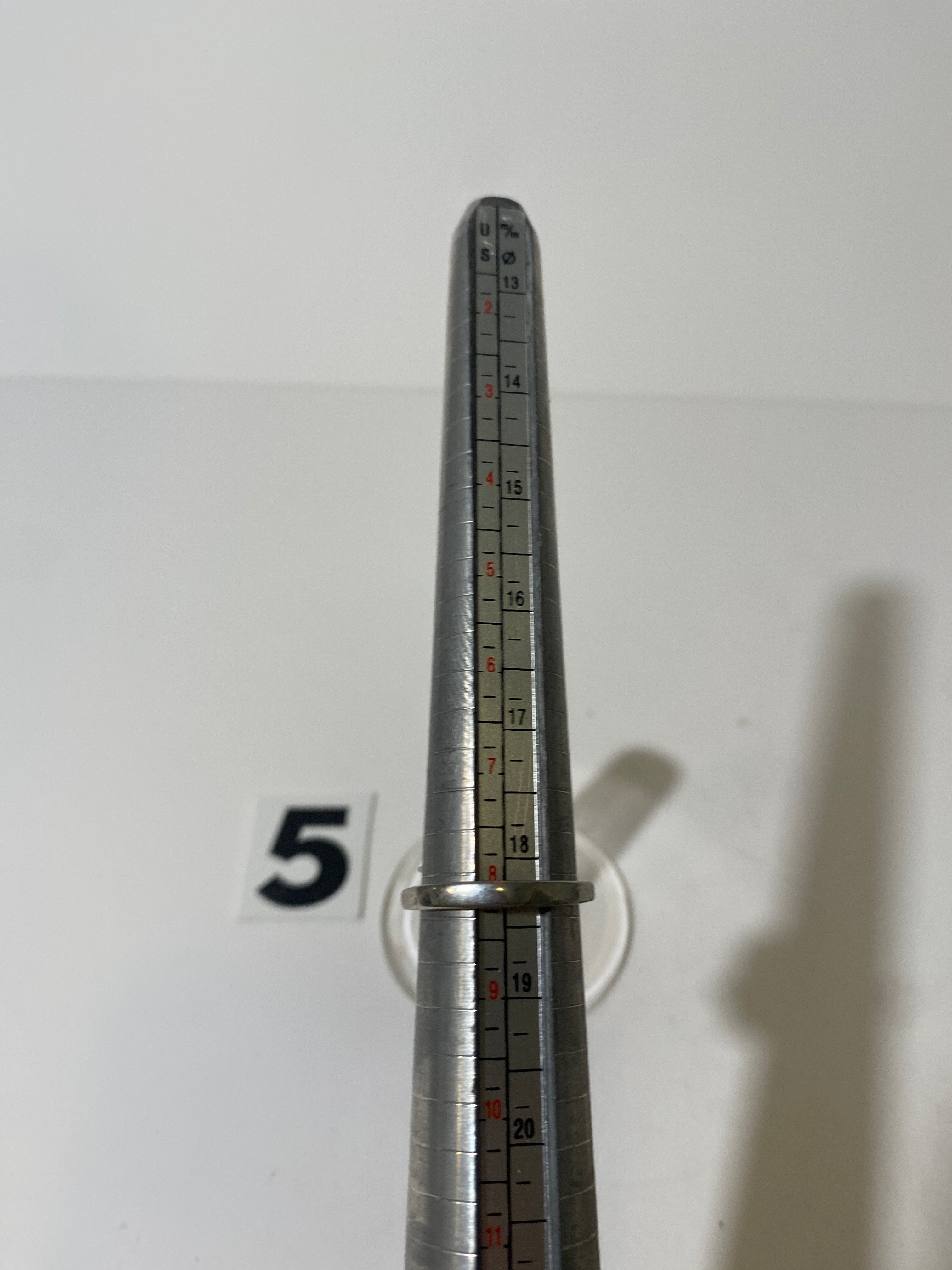 Silver Tone  Flower Ring