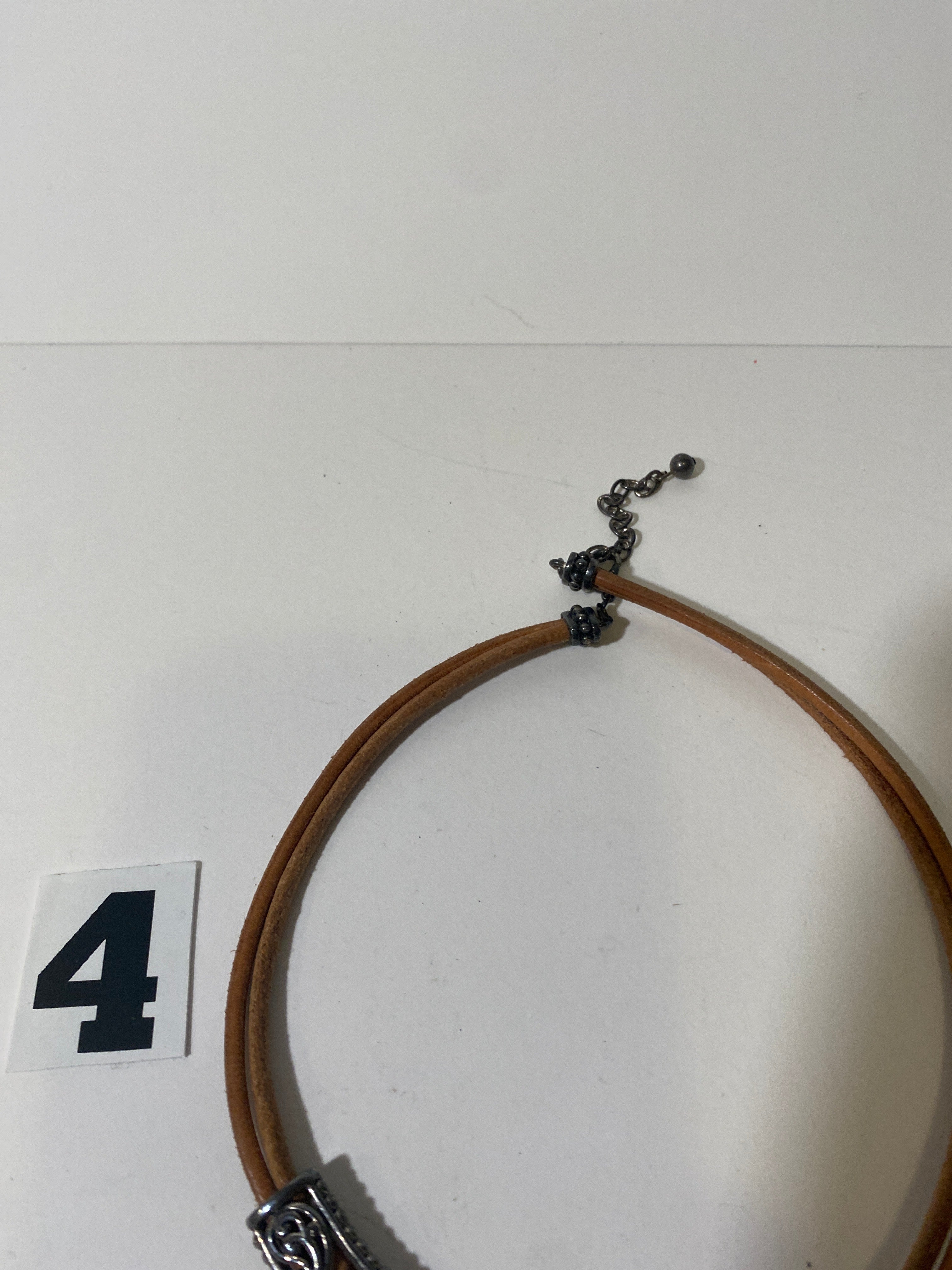 Leather Choker Necklace