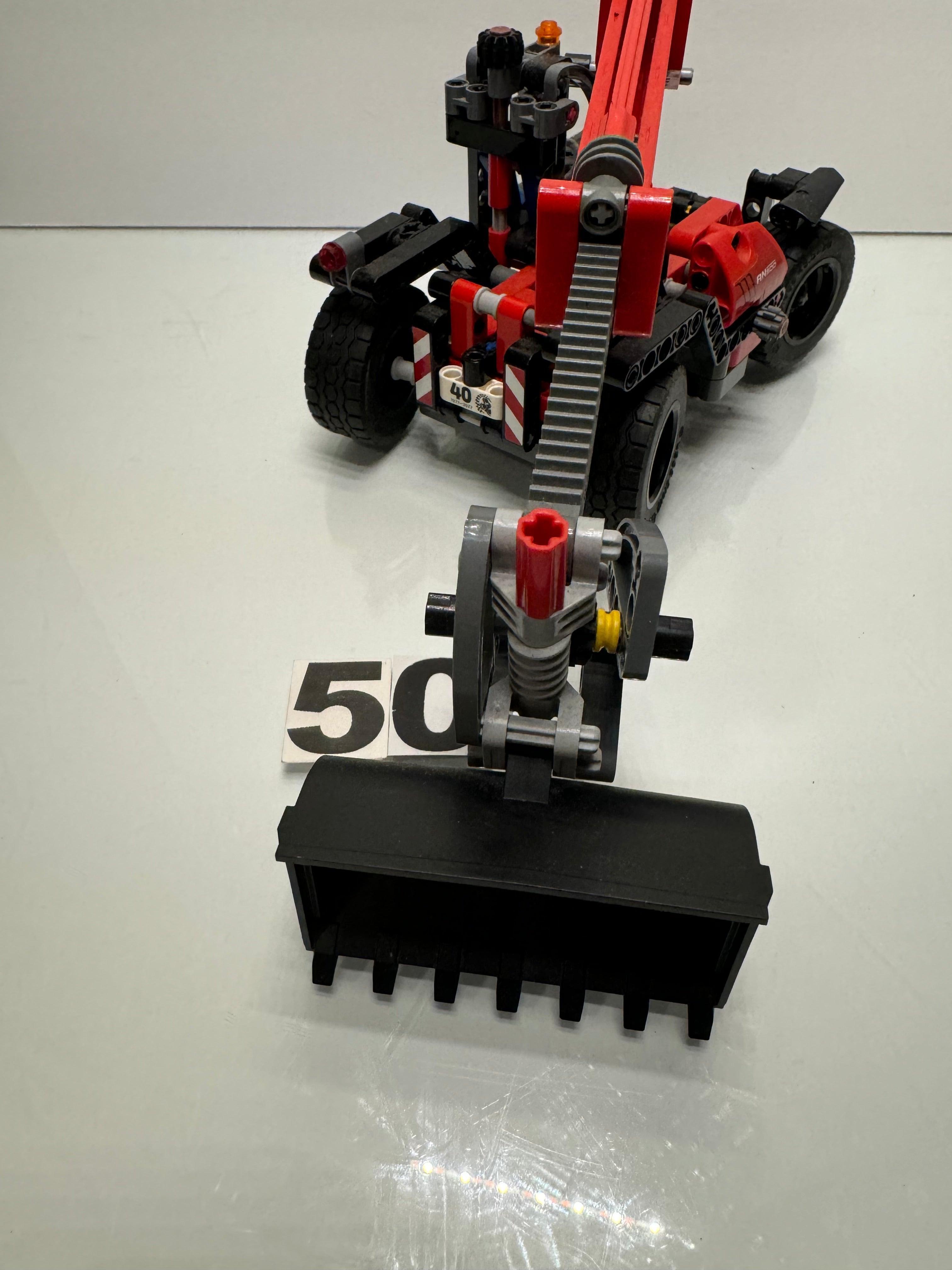 Red Tractor Toy