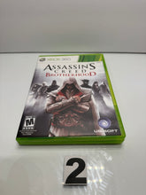 Load image into Gallery viewer, Assassins Creed Brotherhood Xbox 360 Video Game
