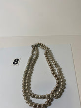 Load image into Gallery viewer, Silver Tone Ball Necklace
