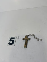 Load image into Gallery viewer, Gold Tone Cross Pendant
