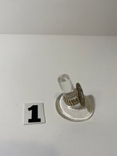 Load image into Gallery viewer, Silver Tone Ring OSFA
