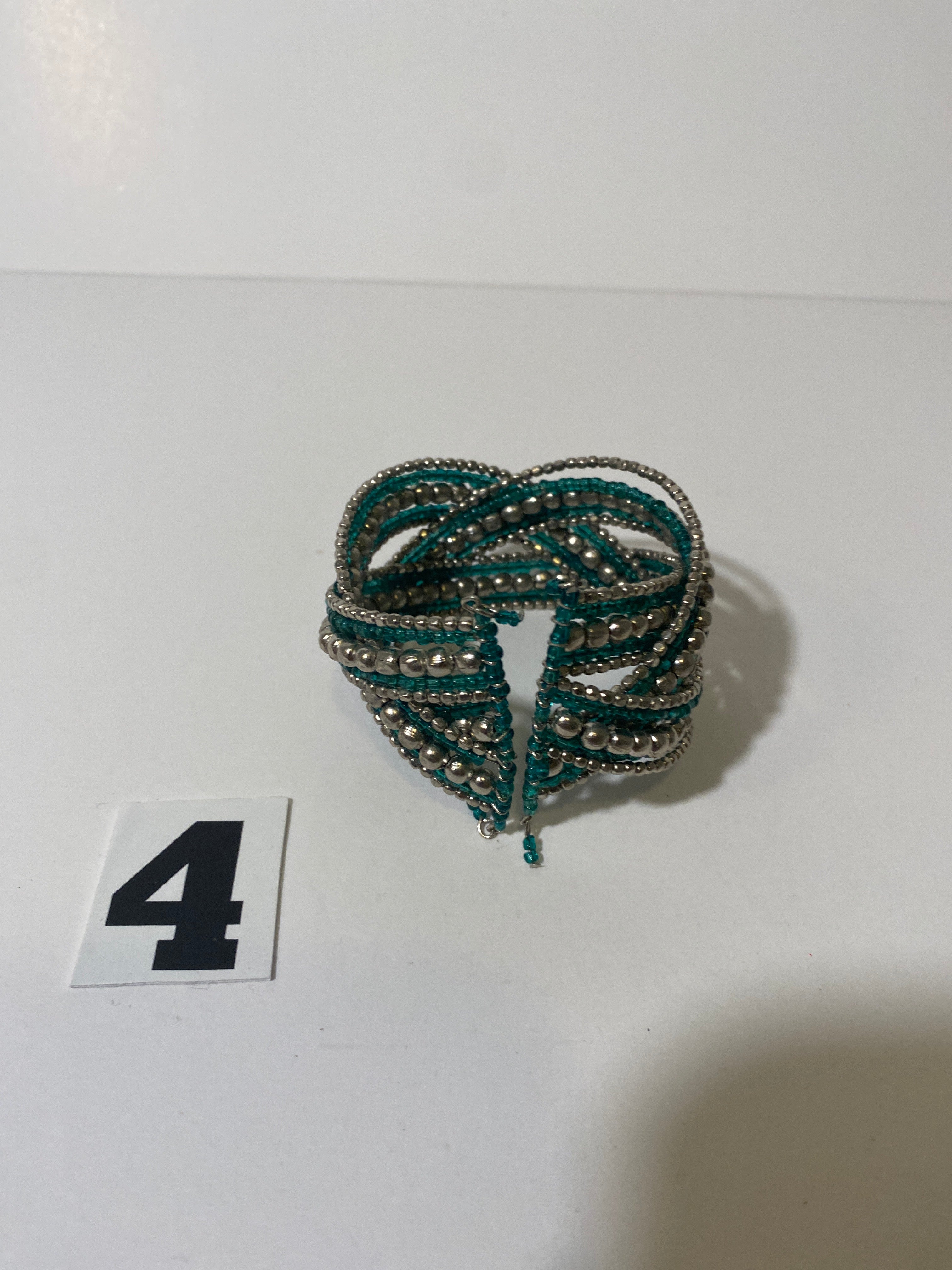 Blue Chrome Bracelet