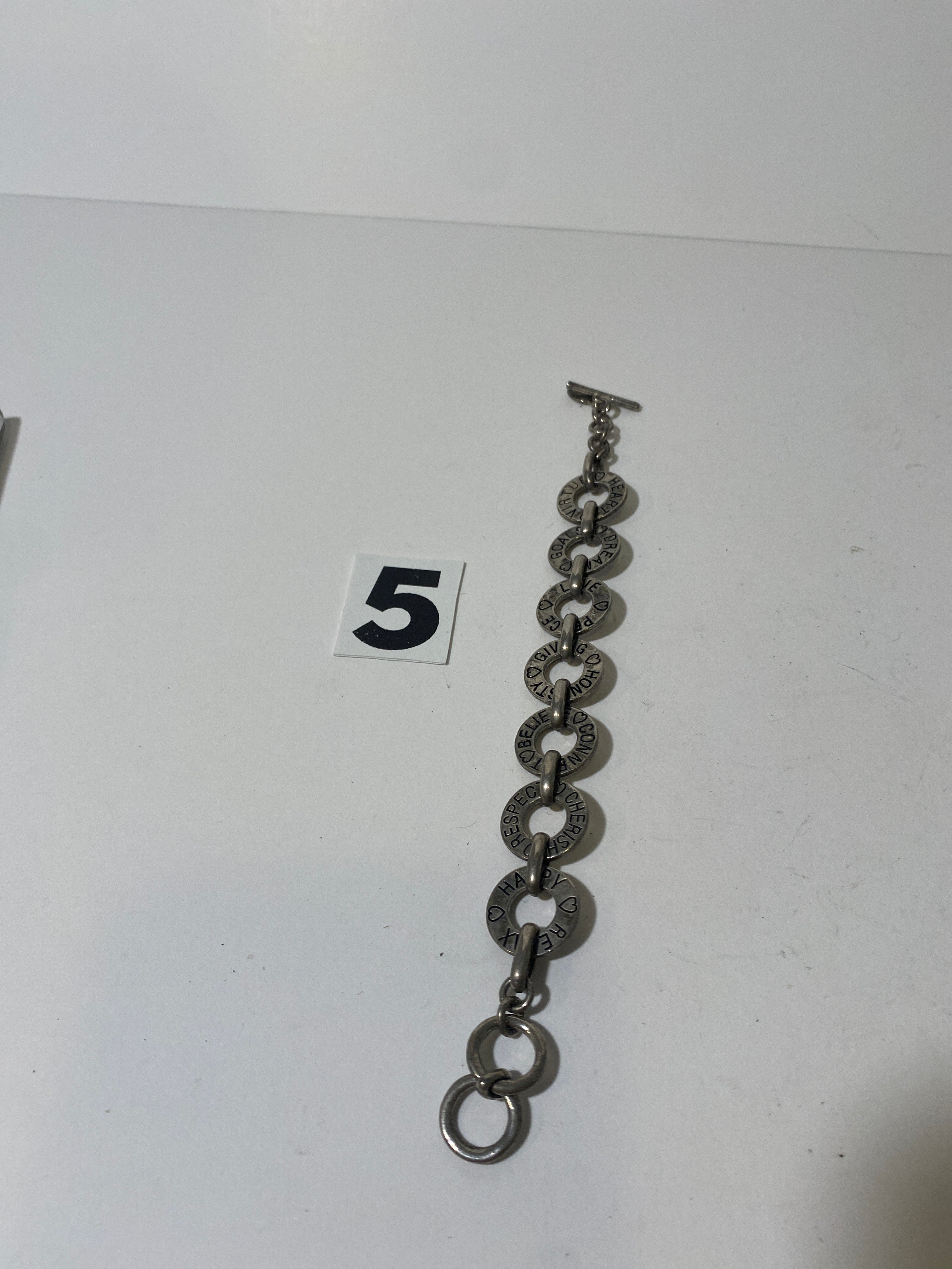 Silver Tone Bracelet