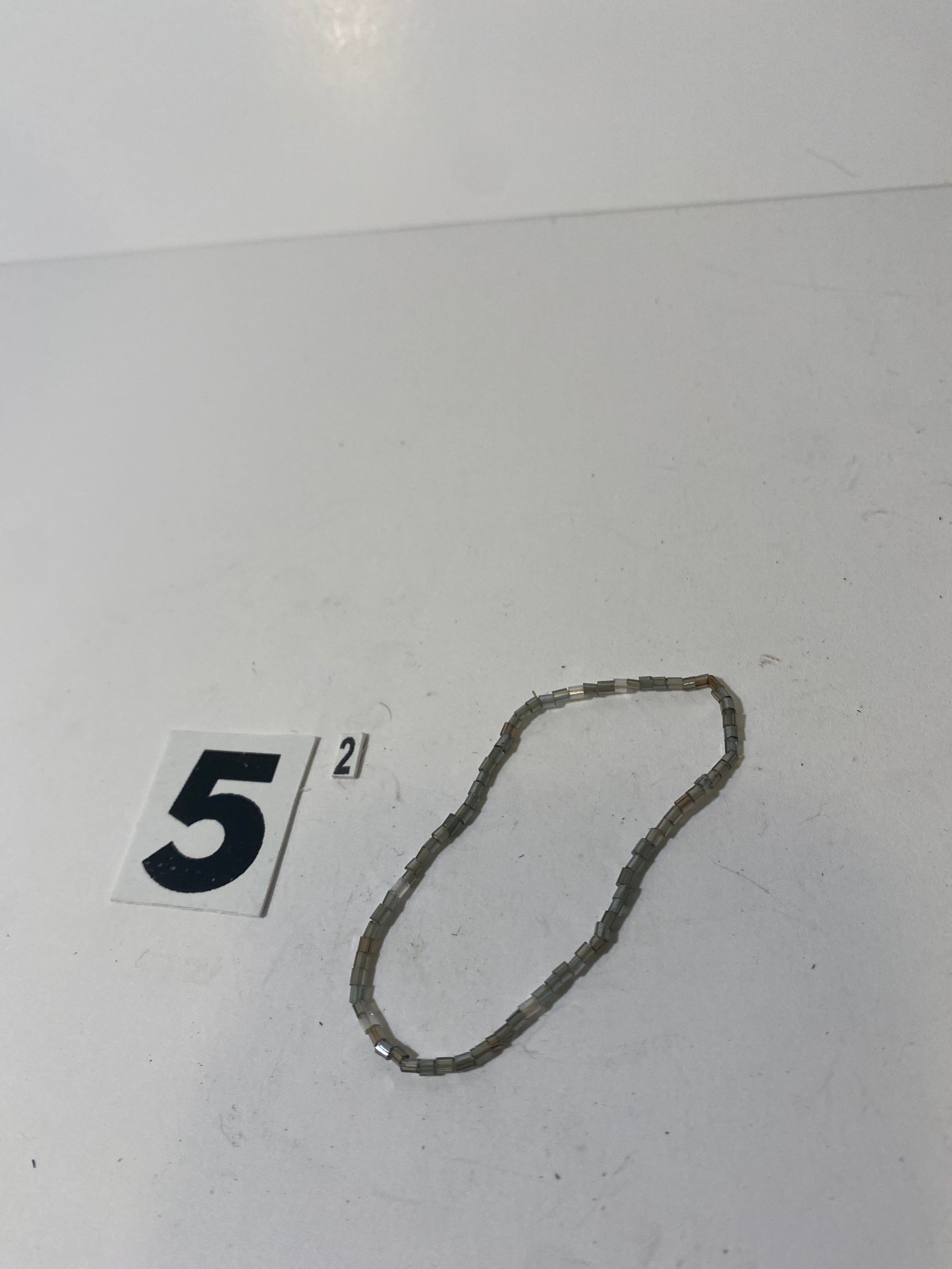 Silver Tone Bead Bracelet