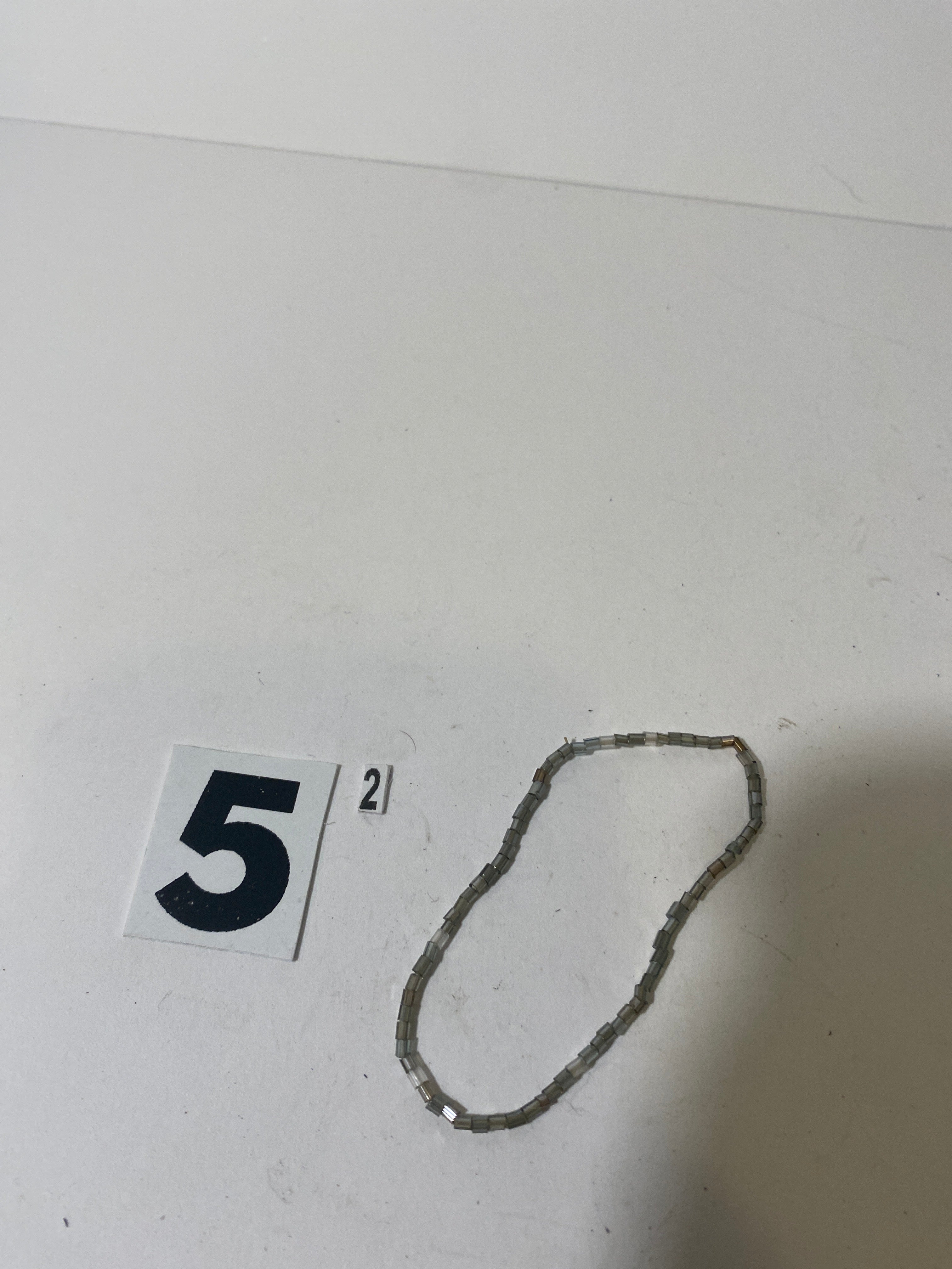 Silver Tone Bead Bracelet