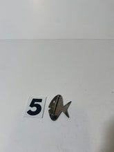 Load image into Gallery viewer, Silver Tone Fish Pin
