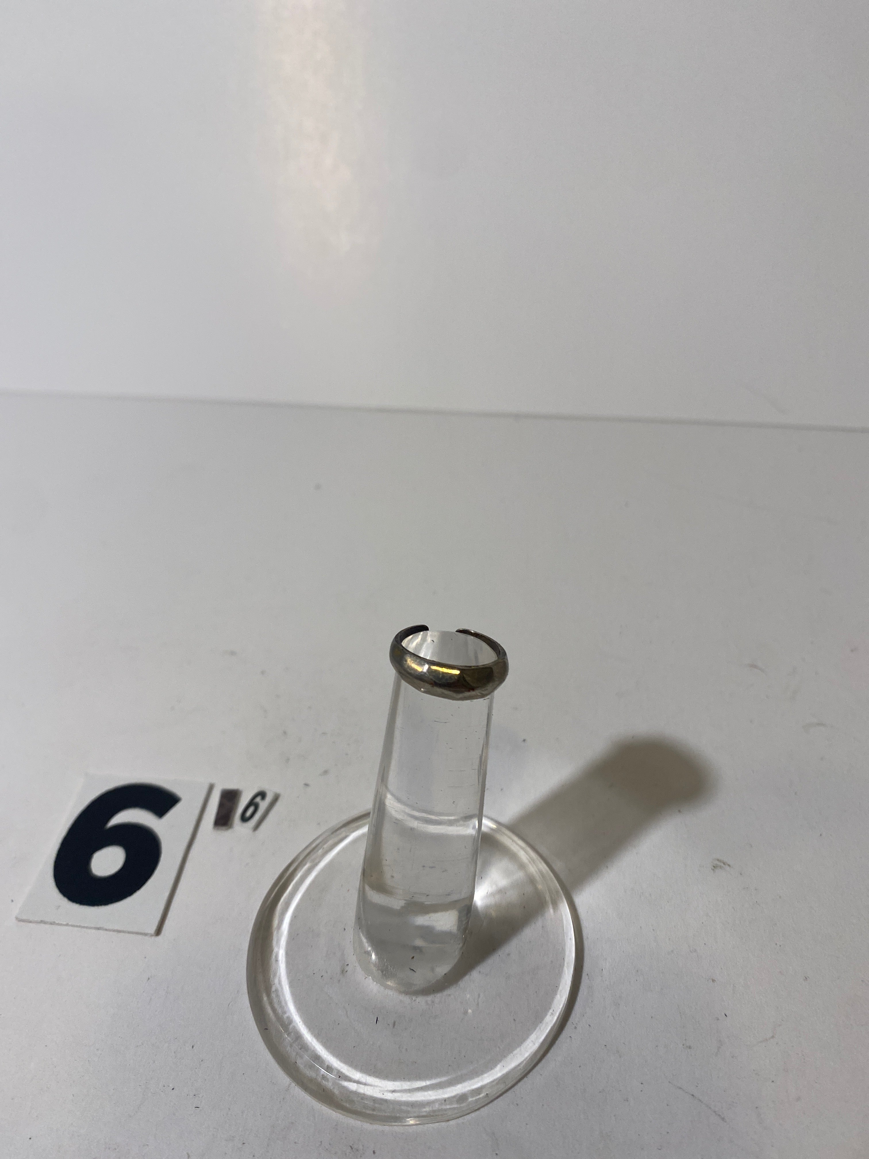 Silver Tone Toe Ring