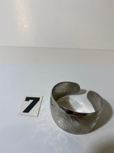 Load image into Gallery viewer, Silver Tone Bangle Bracelet
