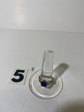 Load image into Gallery viewer, Silver Tone Blue Stone Ring
