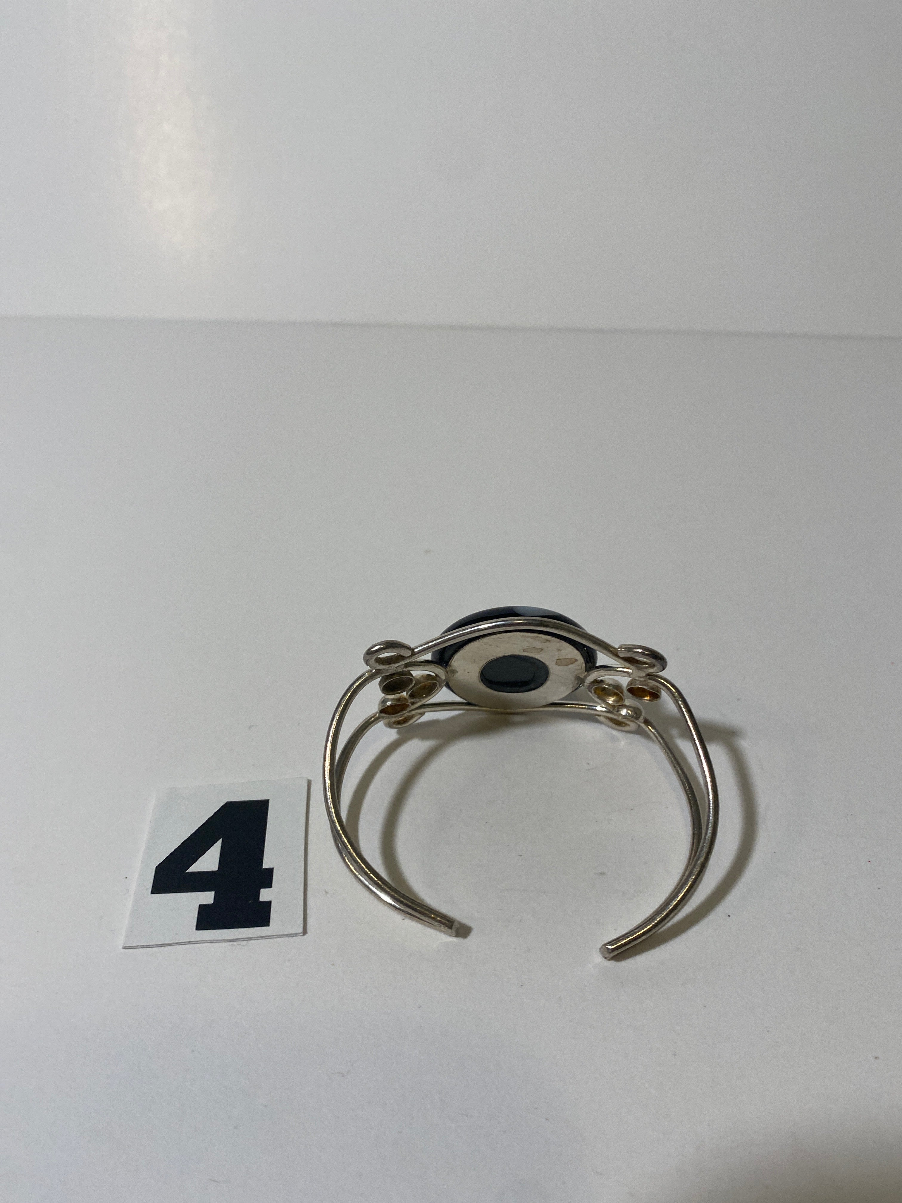 Stone Chrome Bracelet