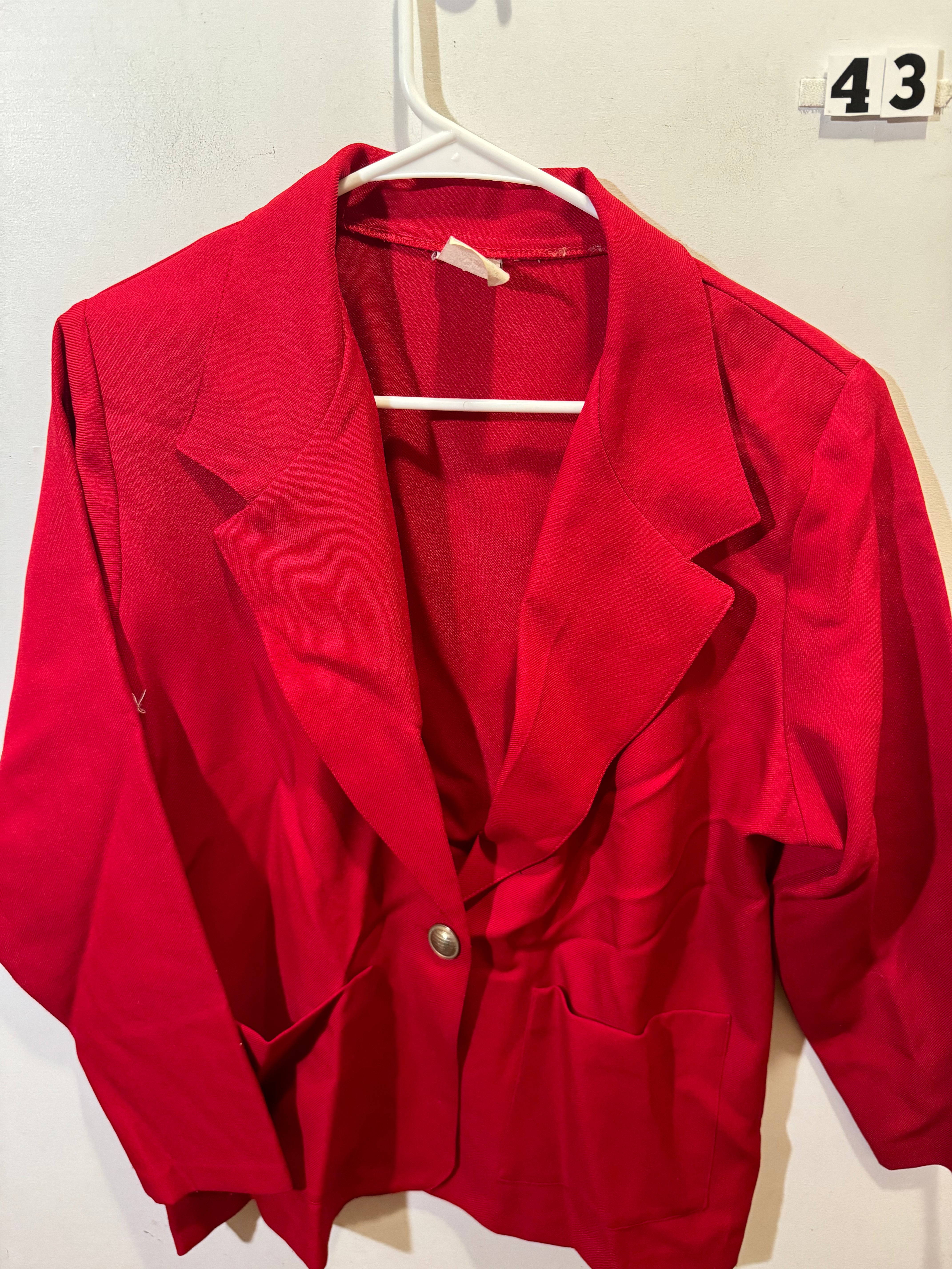 Women’s 16 Red Jacket