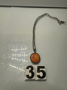 Orange Necklace