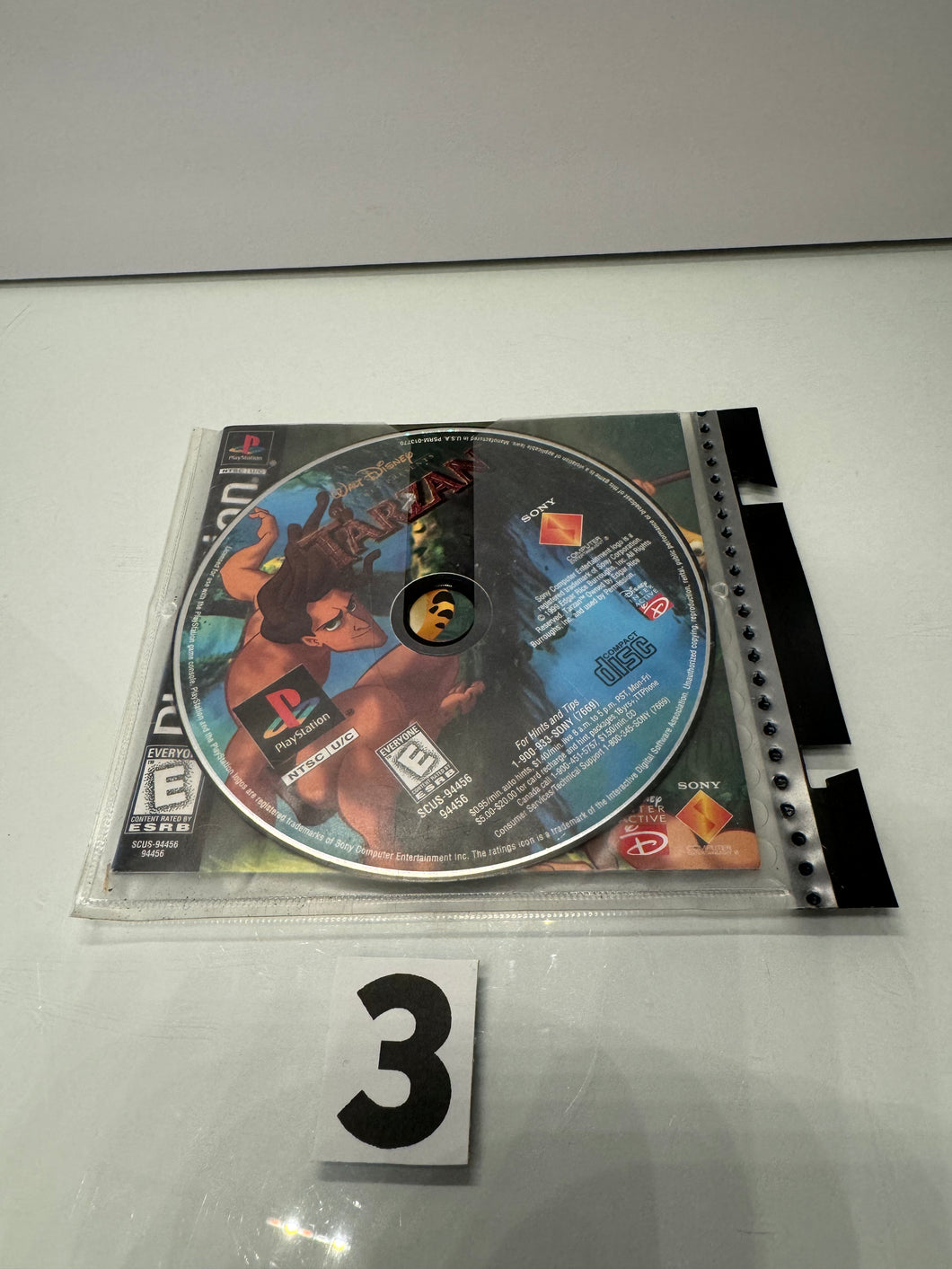 PlayStation Tarzan Video Game