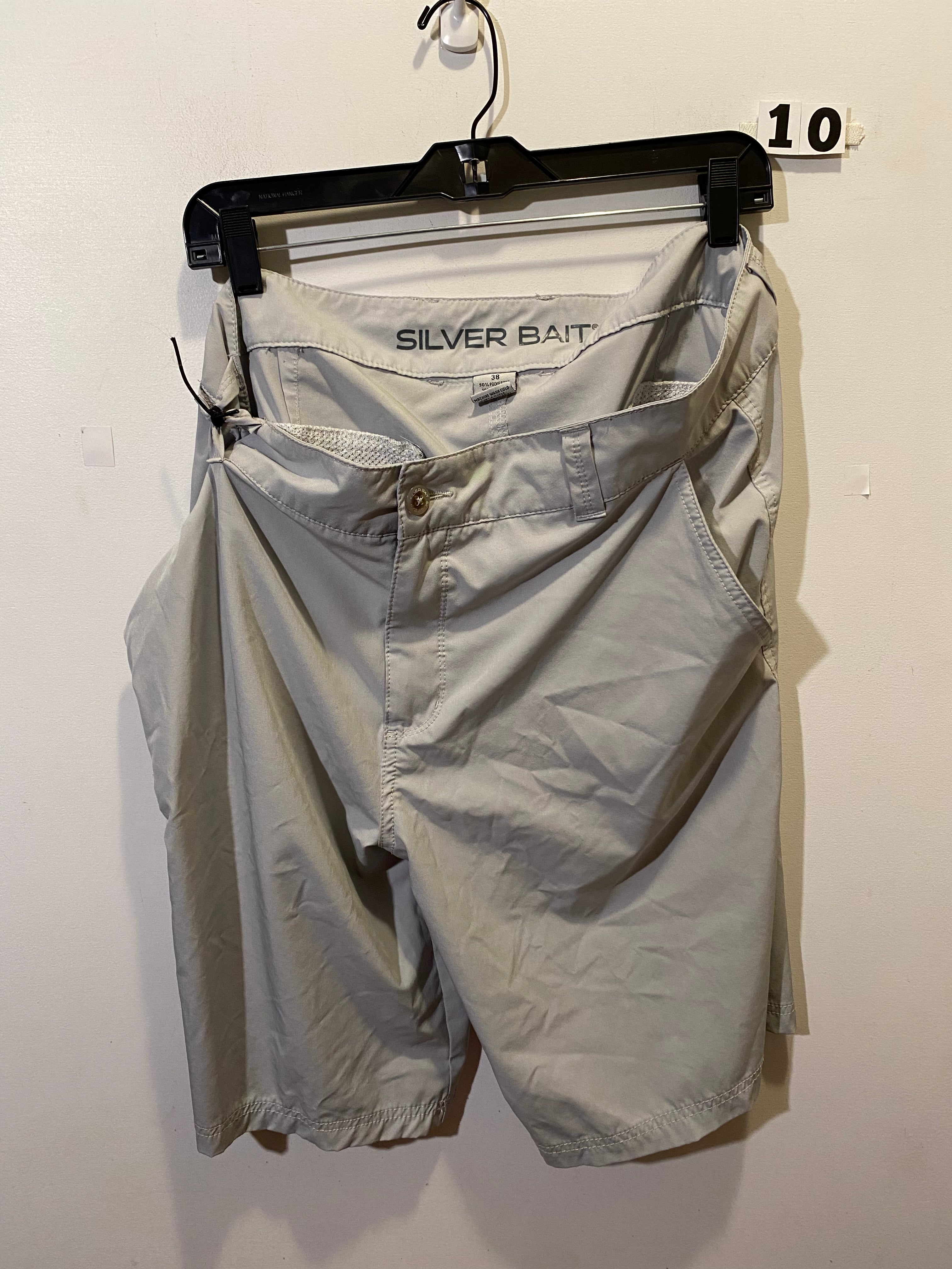 Men’s 38 Silver Bait Shorts