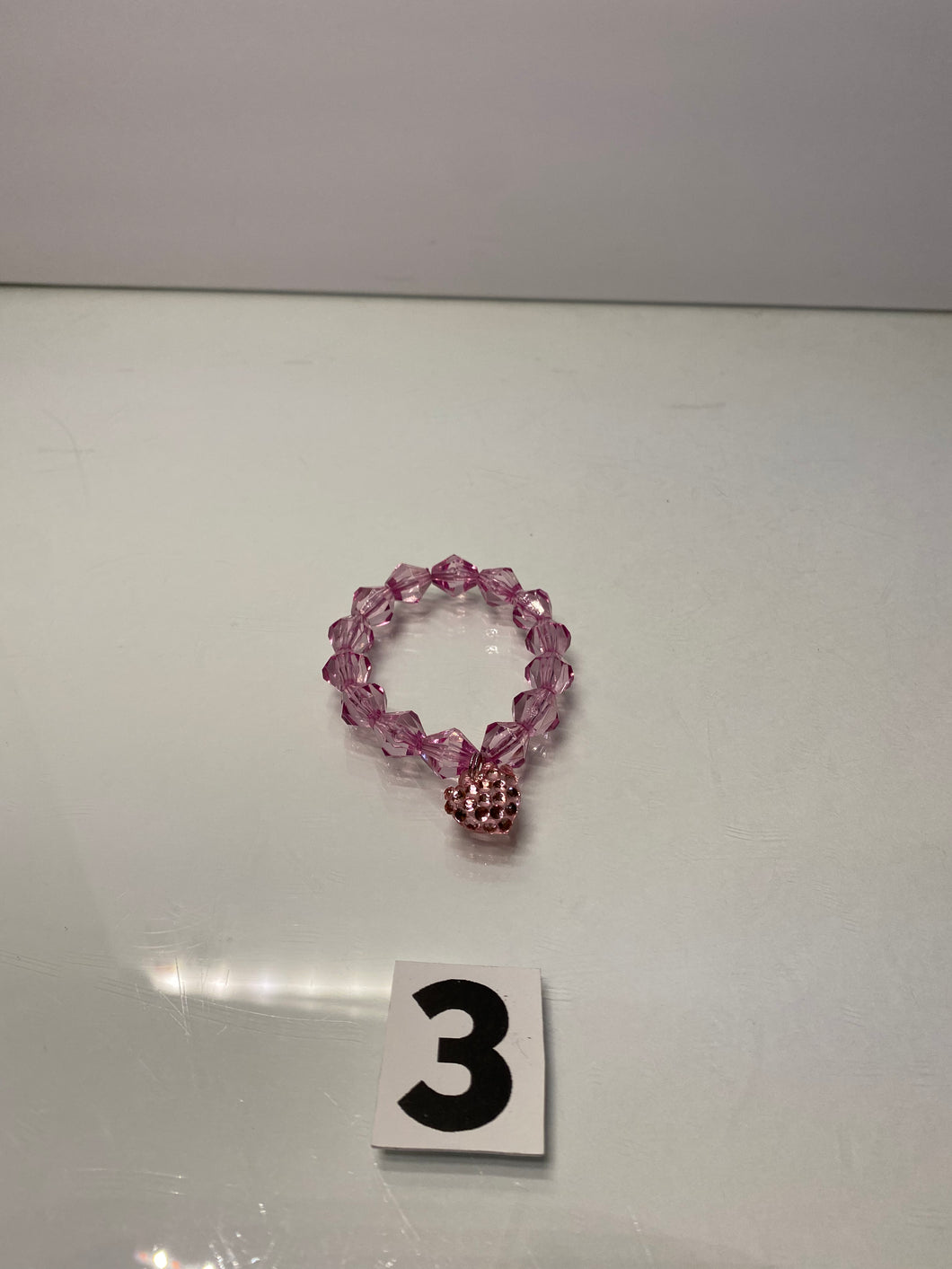 Pink Heart Bracelet