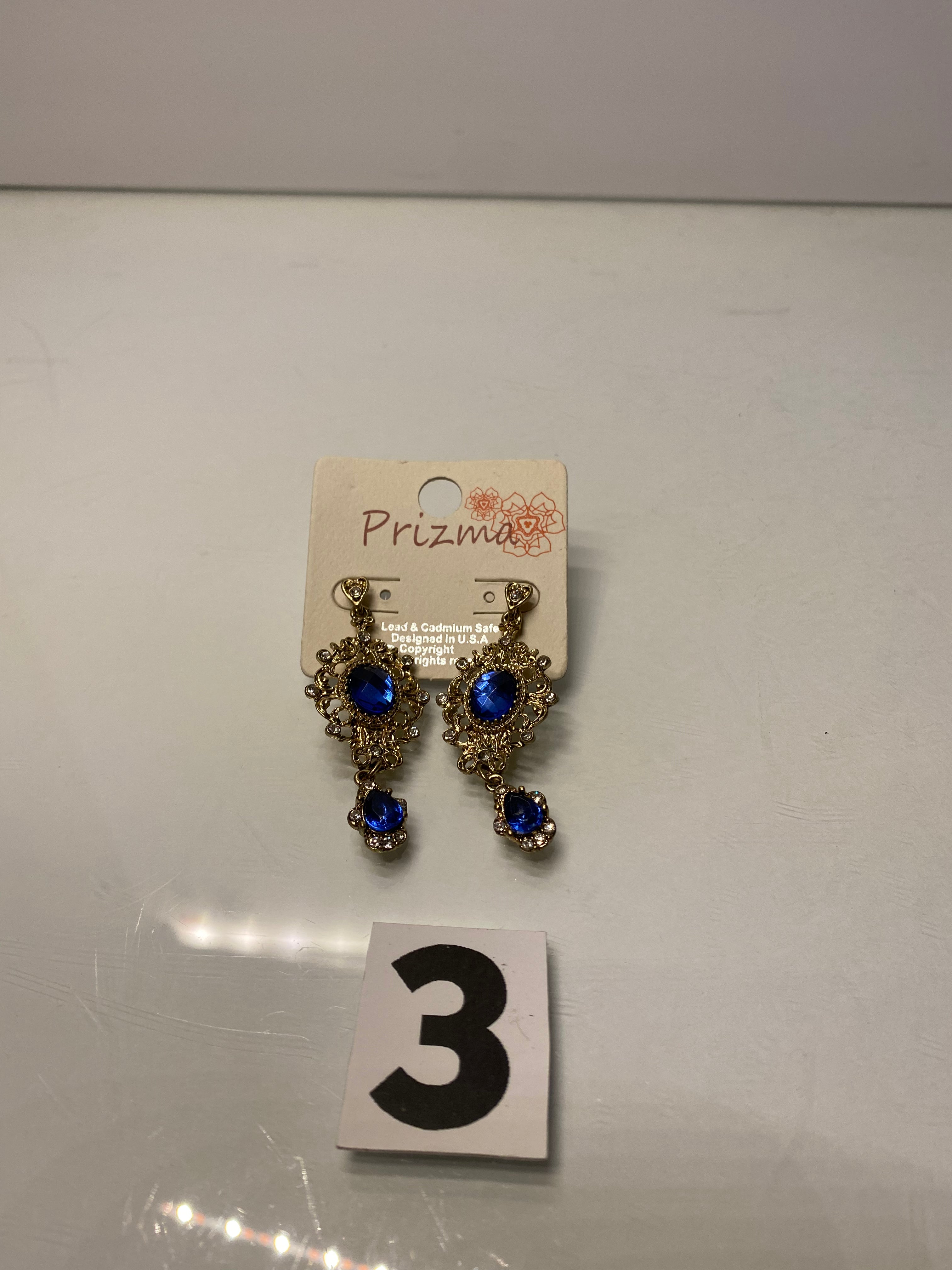 Blue Earrings