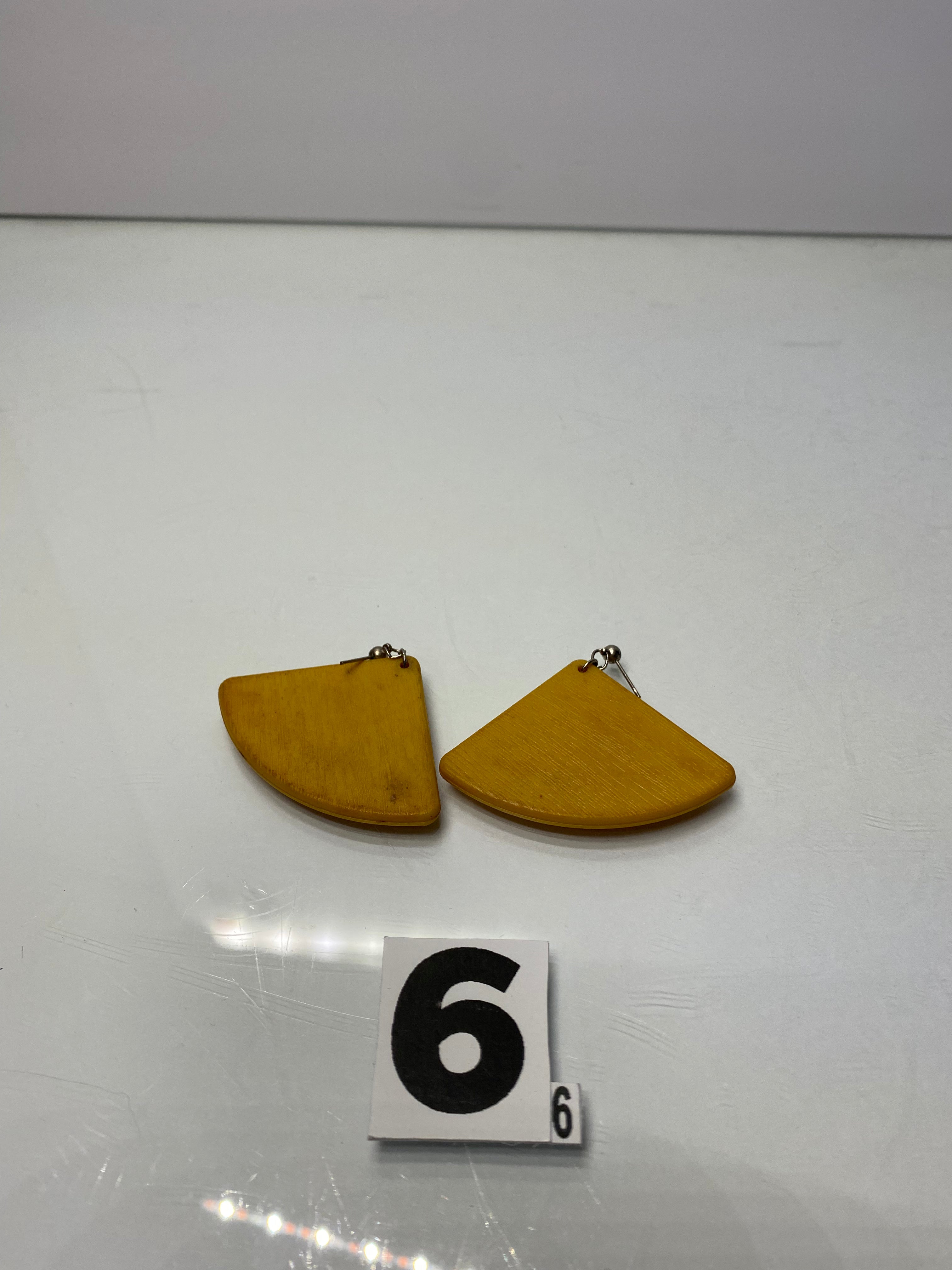 Yellow Earrings