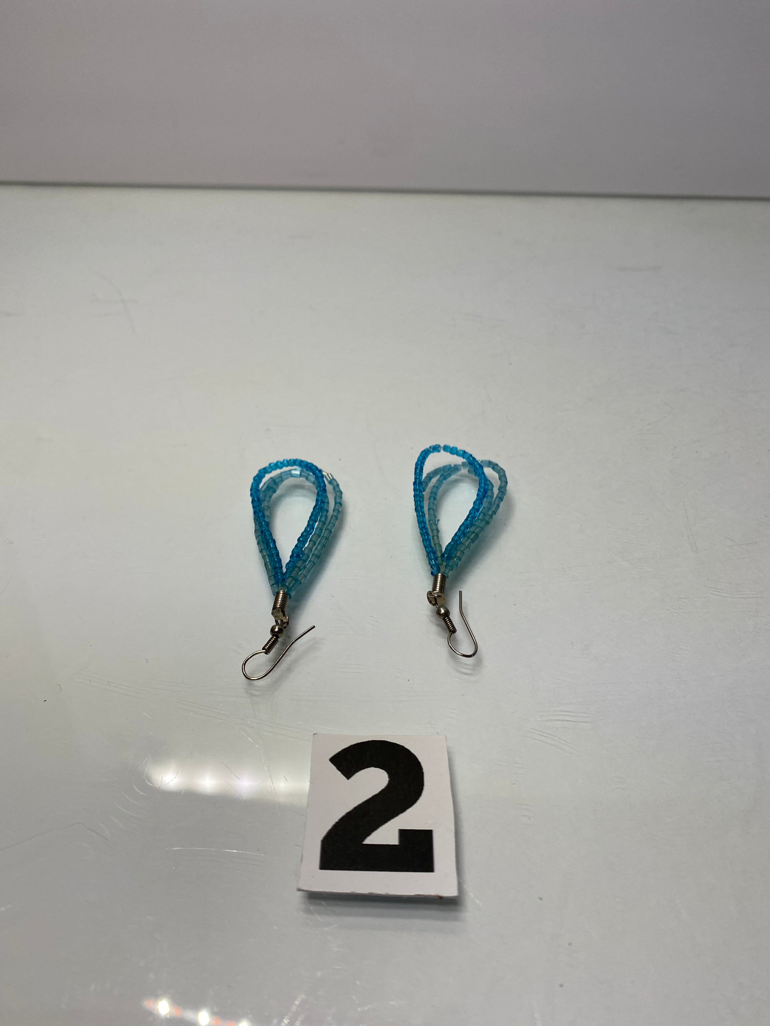 Blue Earrings
