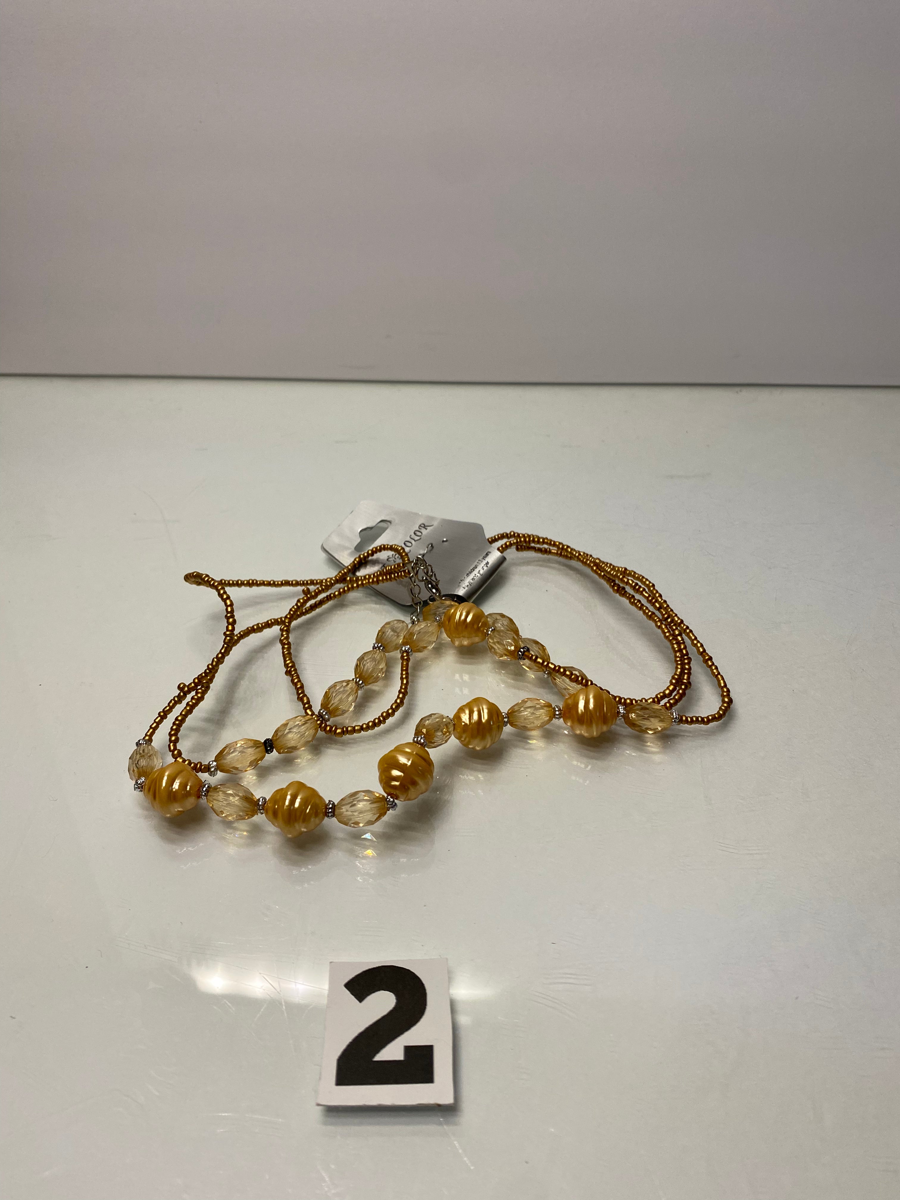 Orange Necklace
