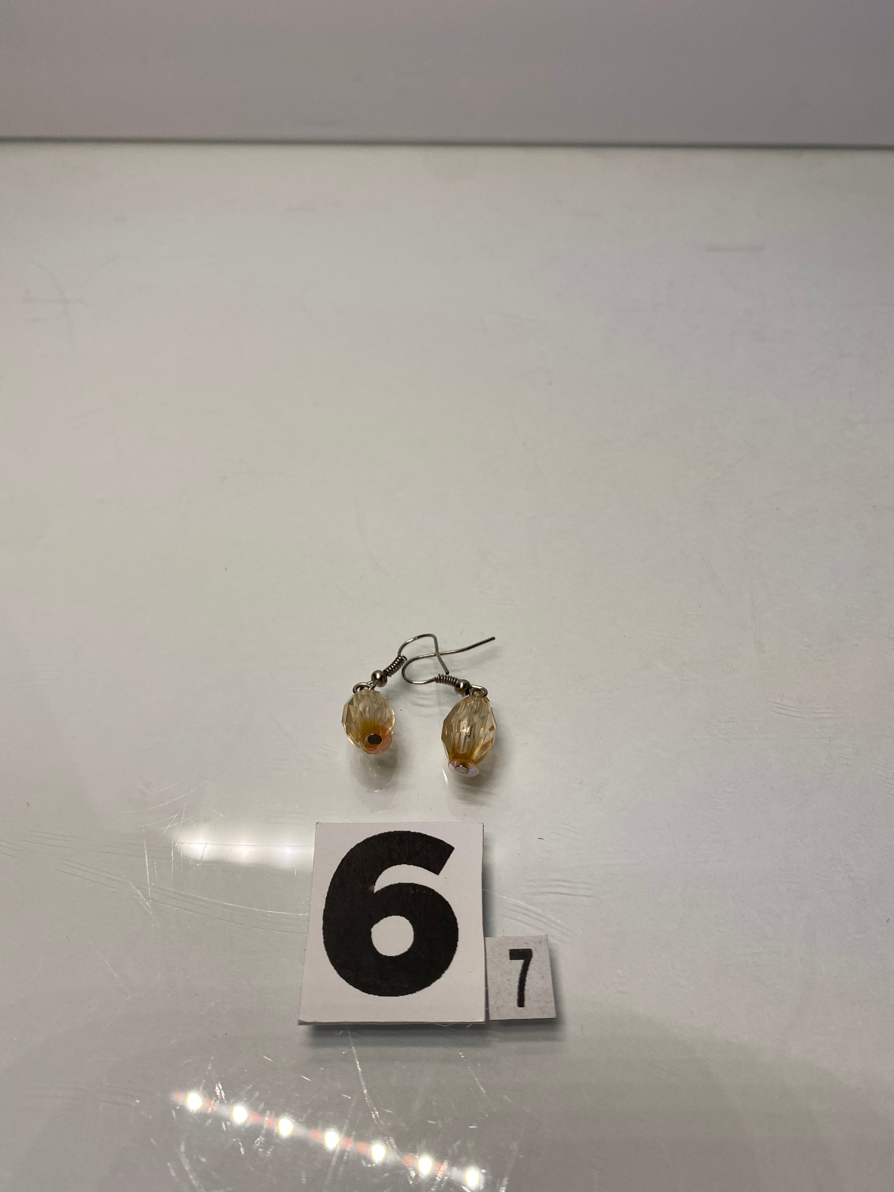 Yellow Earrings