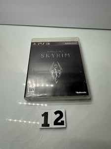 PS3 The Elder Scrolls Skyrim Video Game