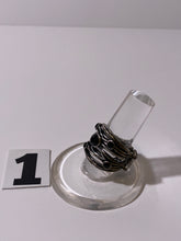 Load image into Gallery viewer, Silver Tone Ring OSFA

