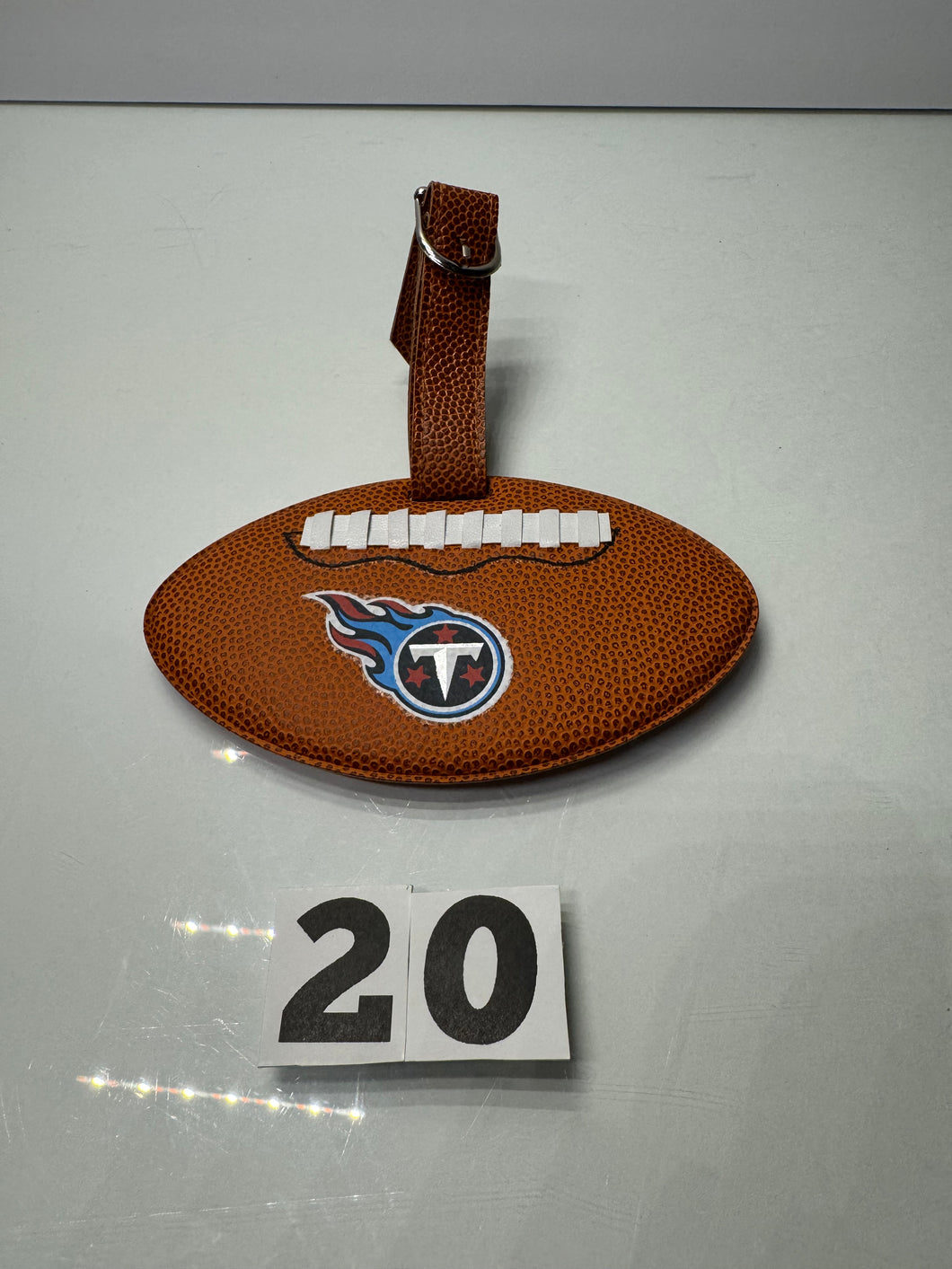 Titans FootBall Luggage Tag