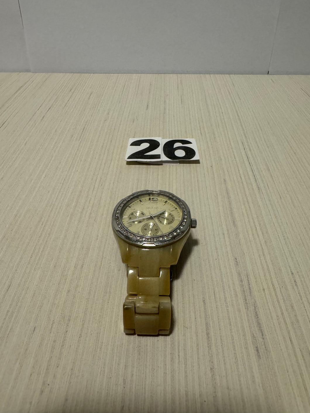 Relic Cream Watch