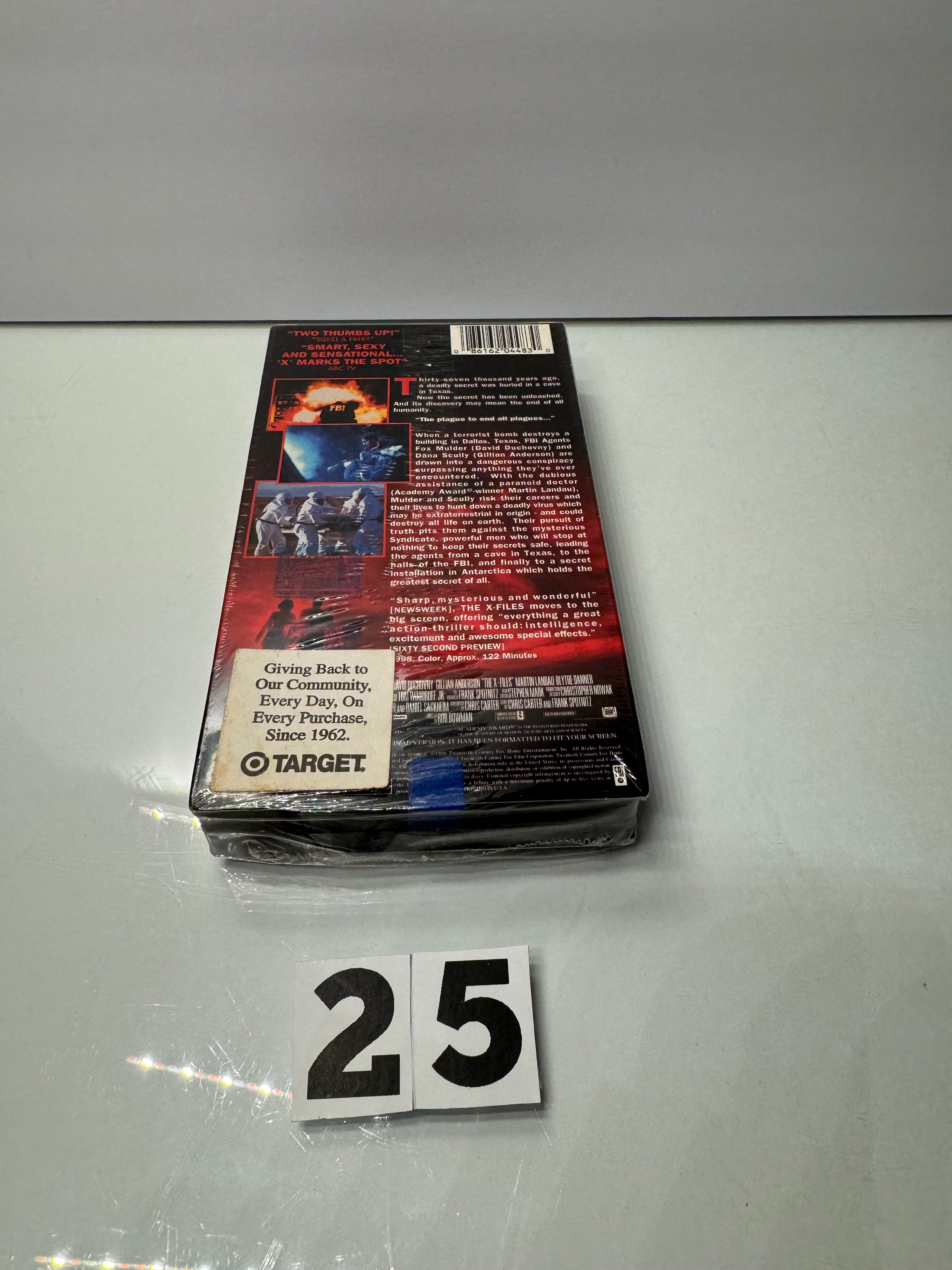 The X Files VHS