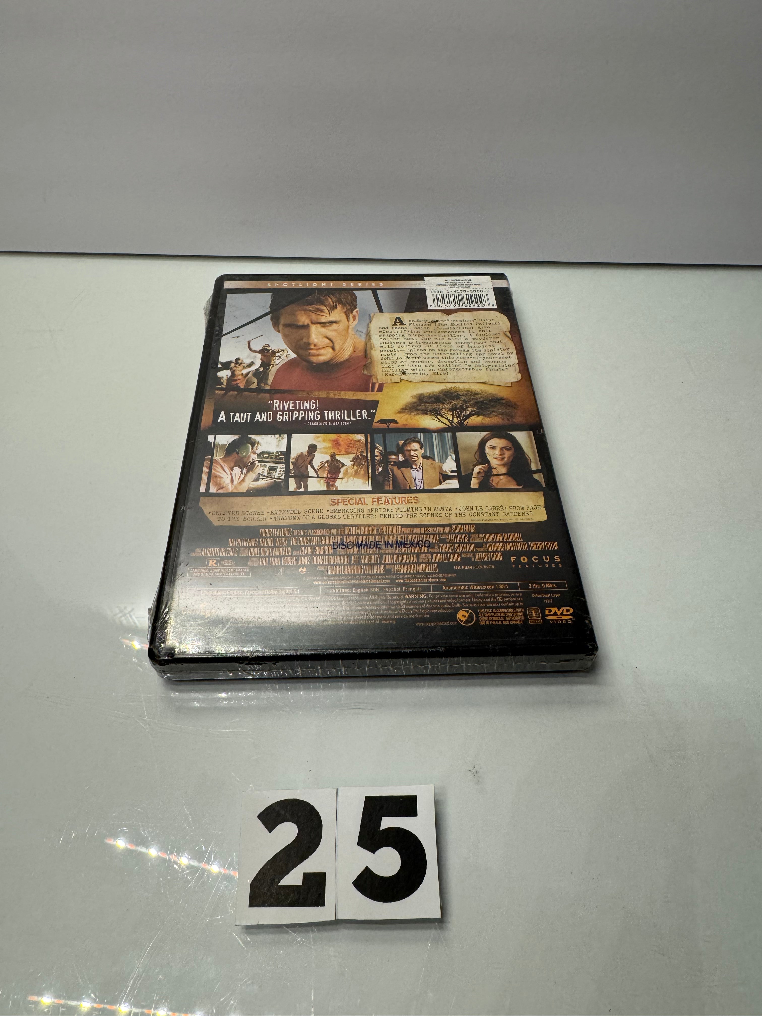 The Constant Gardener DVD
