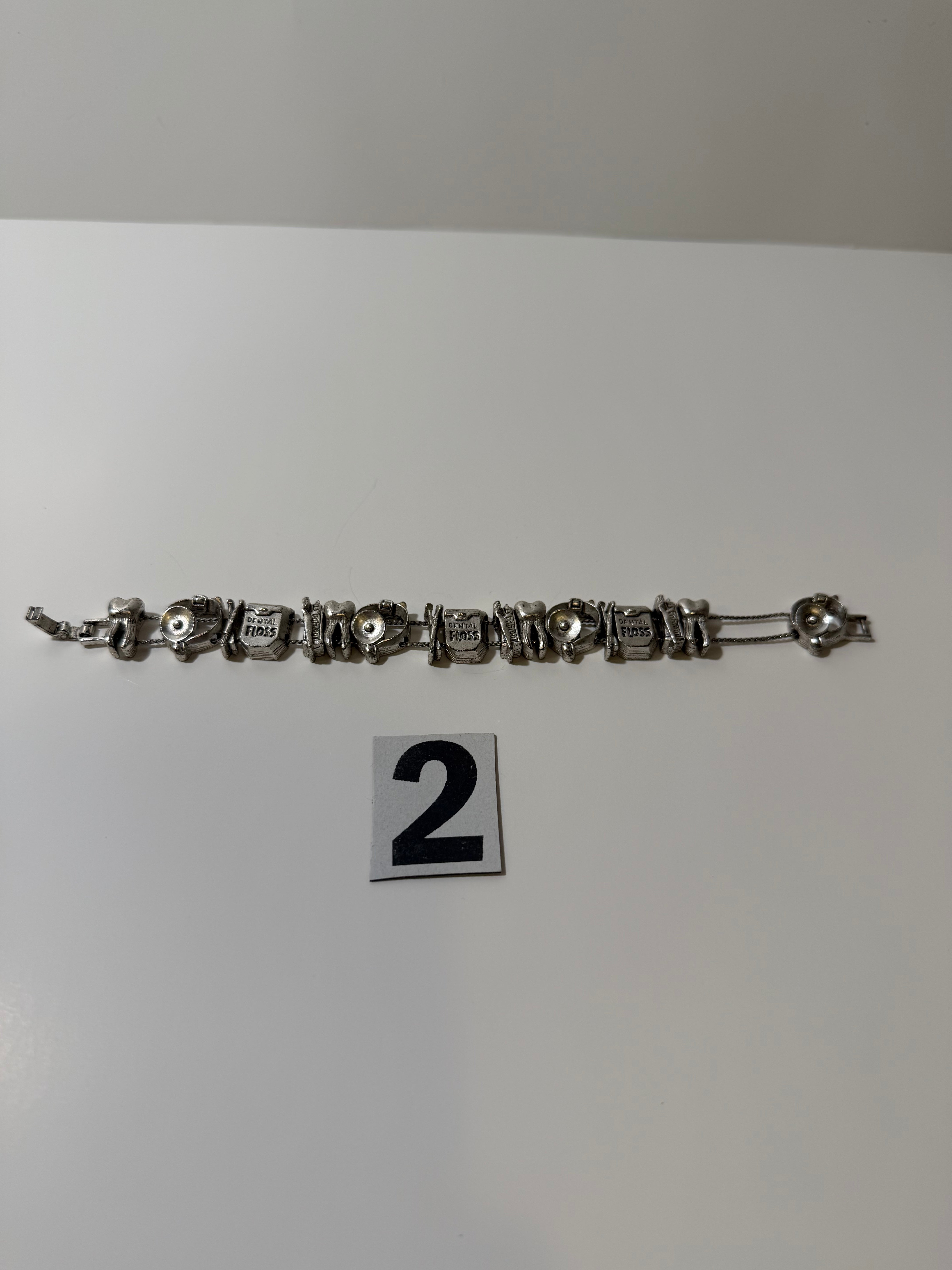 Chrome Charm Bracelet